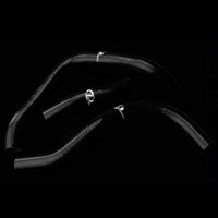 HOSE SILICONE HONDA CR250 02-04  6PCS BLACK